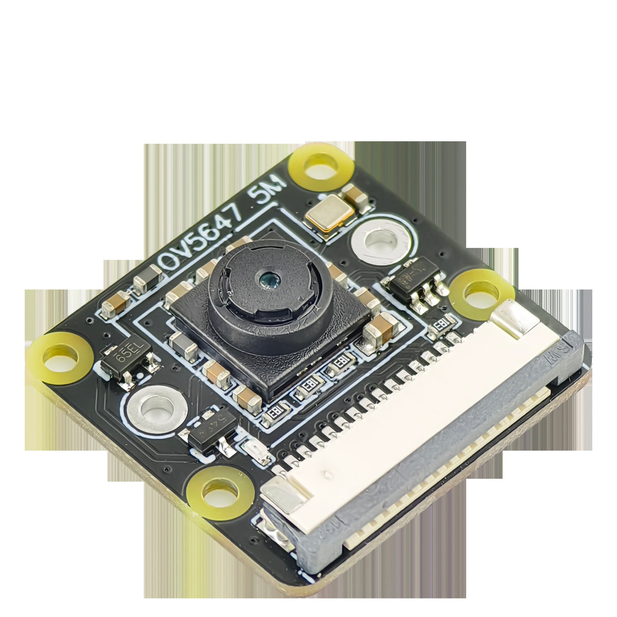 OV5647 5MP CSI Kameramodul für Raspberry Pi 4B/5B – 1080p 30 fps, 150° Weitwinkel, Plug-and-Play FPC-Kabel – KI, Sicherheit & Robotik