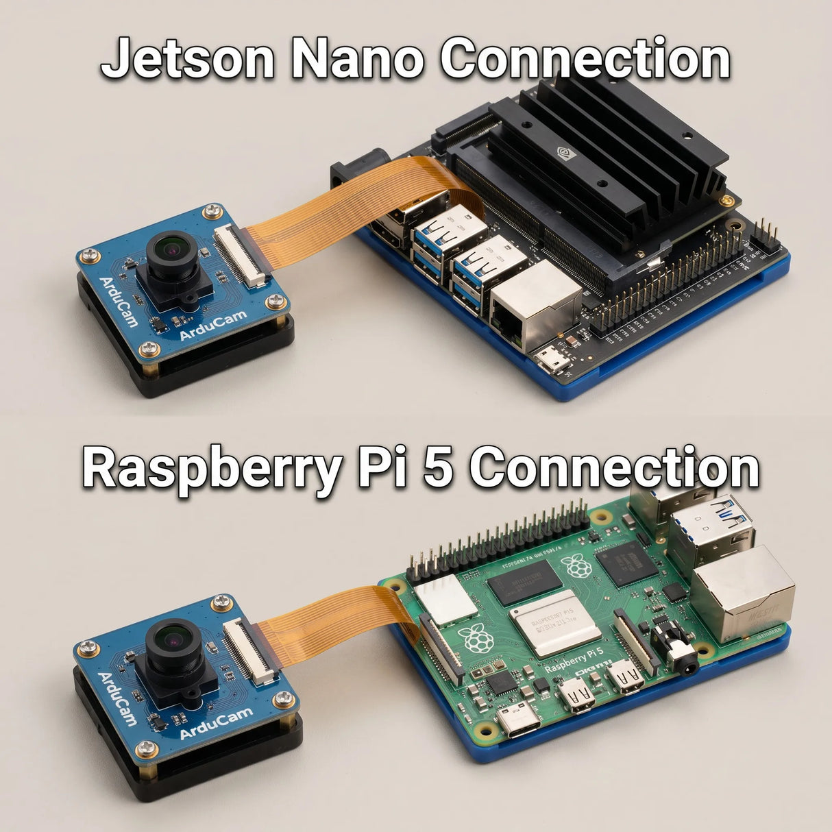 Setup with RPi 5 and Jetson Nano