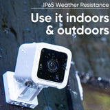 Wyze Cam v3 1080p HD Videoüberwachungskamera für den Innen- und Außenbereich, für Sicherheit, Haustiere, Babyphone, mit Farb-Nachtsicht, 2-Wege-Audio, kompatibel mit Alexa & Google (Generalüberholt)