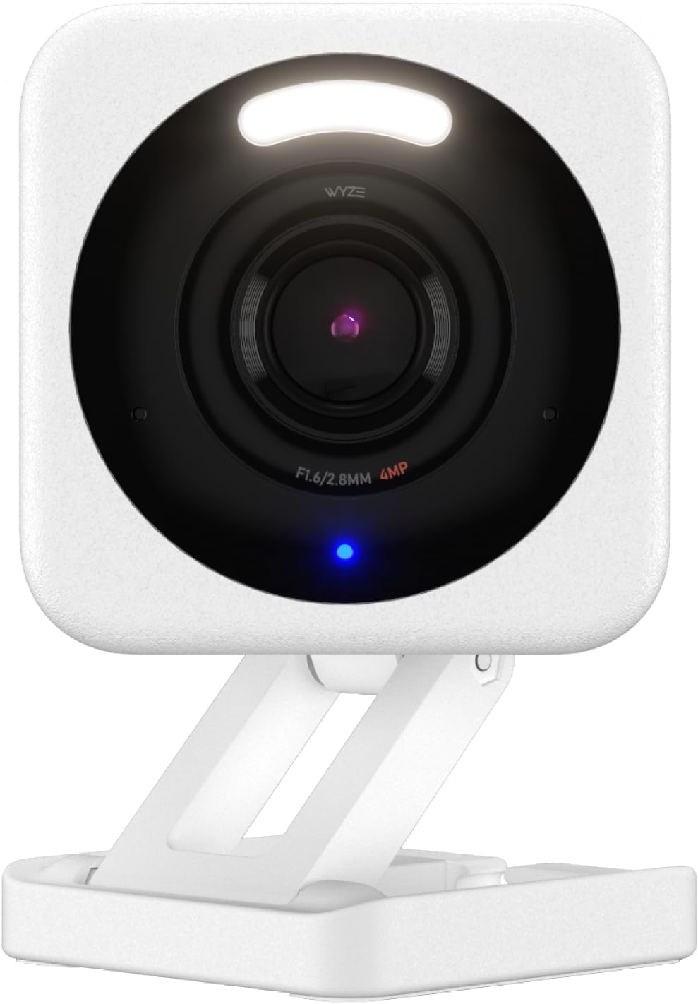 WYZE Cam v4 (neuestes Modell), 2,5K KI-Überwachungskamera, Innen-/Außenkameras für die Haussicherheit, Babyphone & Haustierkamera, lebendige Farb-Nachtsicht, kein Abonnement erforderlich