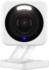 WYZE Cam v4 (neuestes Modell), 2,5K KI-Überwachungskamera, Innen-/Außenkameras für die Haussicherheit, Babyphone & Haustierkamera, lebendige Farb-Nachtsicht, kein Abonnement erforderlich