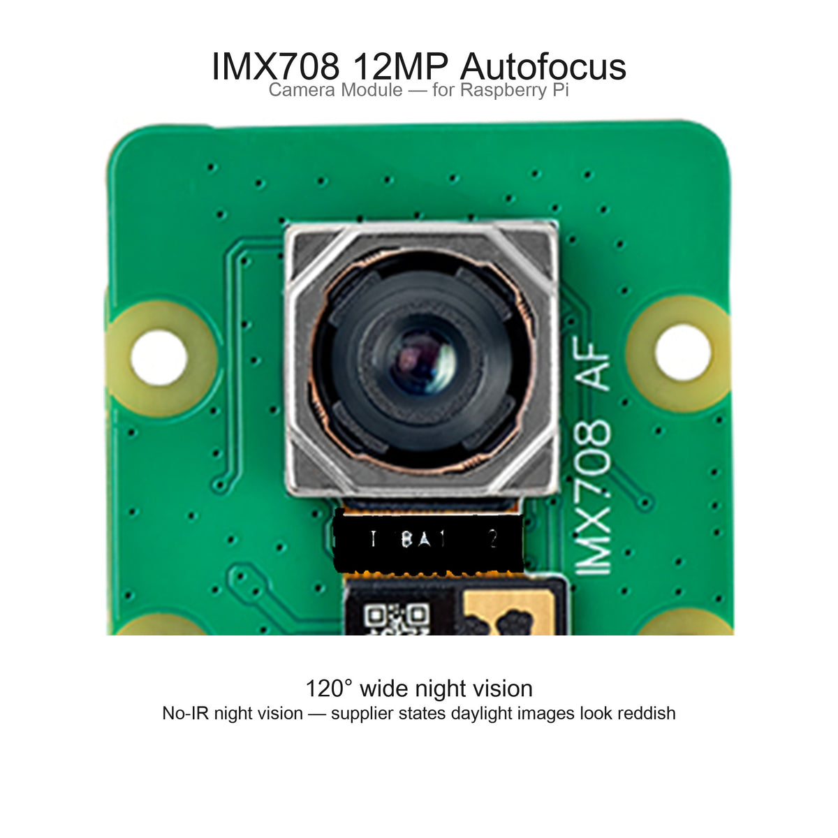 IMX708 12MP CSI Kameramodul – Autofokus