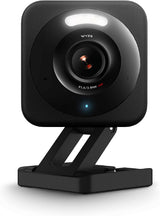 WYZE Cam v4 (neuestes Modell), 2,5K KI-Überwachungskamera, Innen-/Außenkameras für die Haussicherheit, Babyphone & Haustierkamera, lebendige Farb-Nachtsicht, kein Abonnement erforderlich
