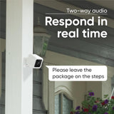 Wyze Cam v3 1080p HD Videoüberwachungskamera für den Innen- und Außenbereich, für Sicherheit, Haustiere, Babyphone, mit Farb-Nachtsicht, 2-Wege-Audio, kompatibel mit Alexa & Google (Generalüberholt)